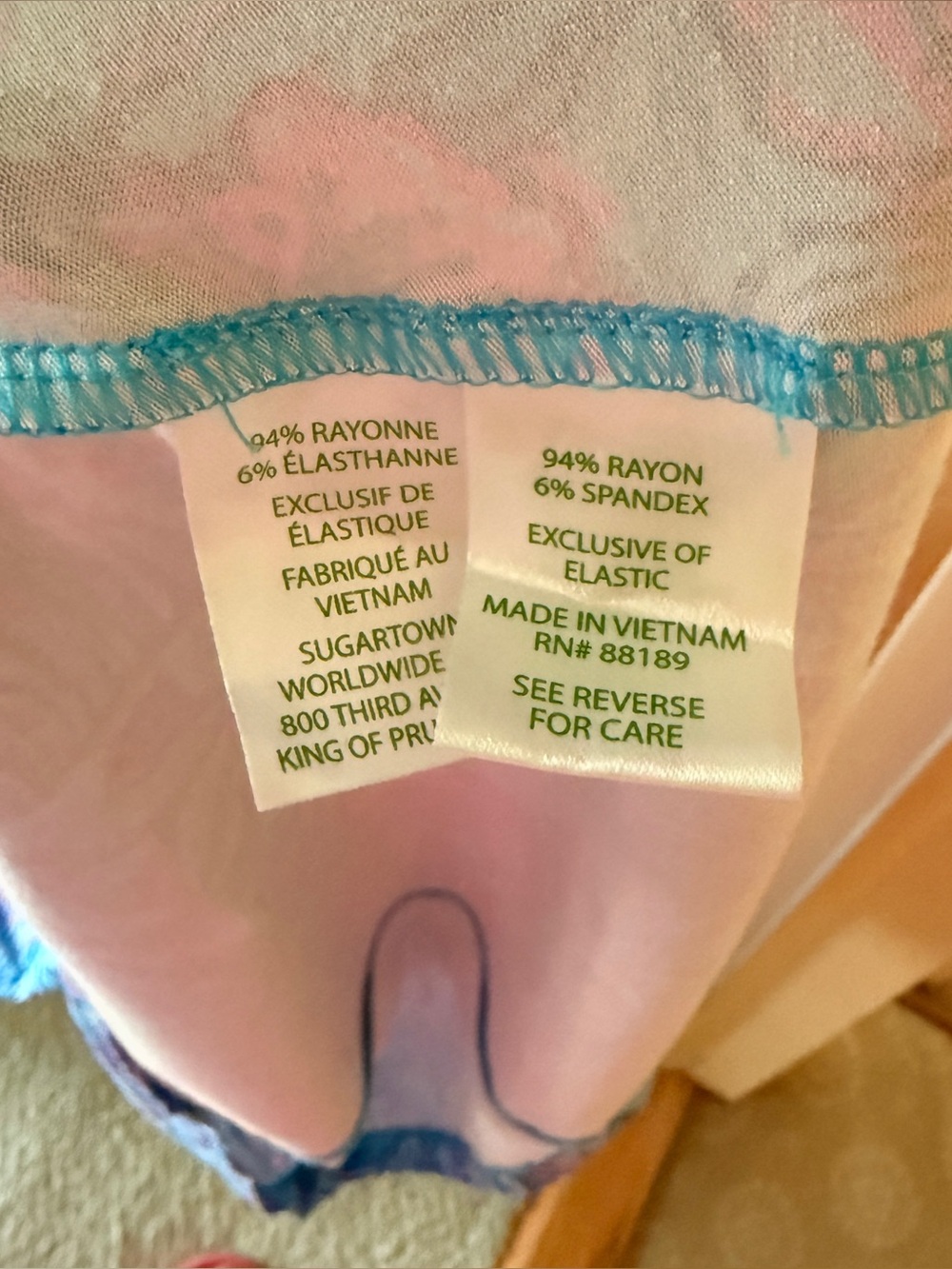 EUC Lilly Pulitzer Mirasol Maxi in Breakwater Blue Shells n Bells - Picture 7 of 8